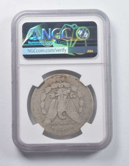 FAIR 2 1890-S Morgan Silver Dollar NGC