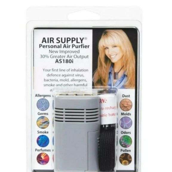 Wearable Air Purifier with High Ion Wind