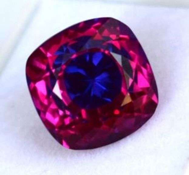 RARE-UNHEATED-UNTREATED-NATURAL-BI-COLOR- 11.00 CARAT PITAMBARI SAPPHIRE LOOSE GEMSTONE!