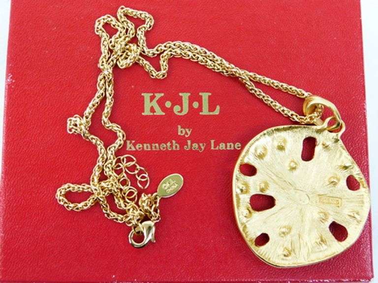 Kenneth Jay Lane Sand Dollar/Starfish Necklace