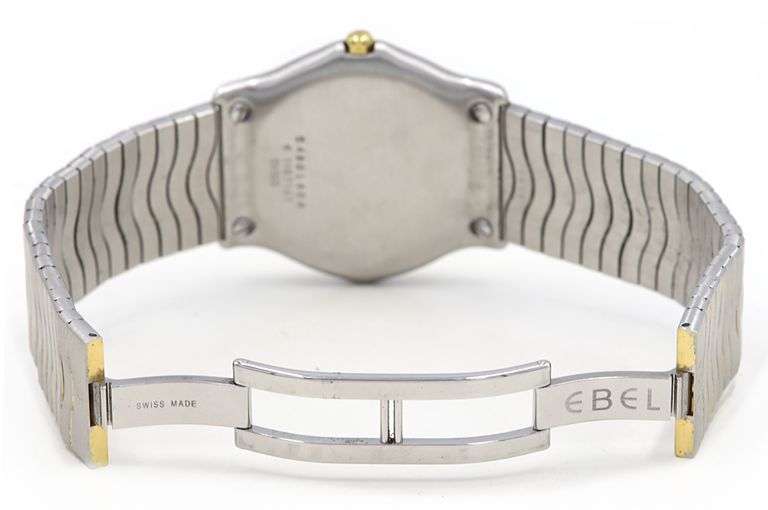Ebel Classic Wave Two-Tone, 35mm, Quartz, Steel & 18K
