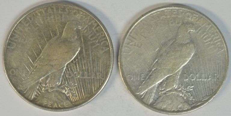 Better 1926-S & 1934-D Peace Silver Dollars