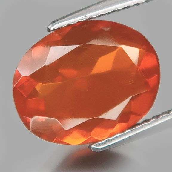 Rich top color 2.53ct blood orange Fire Opal