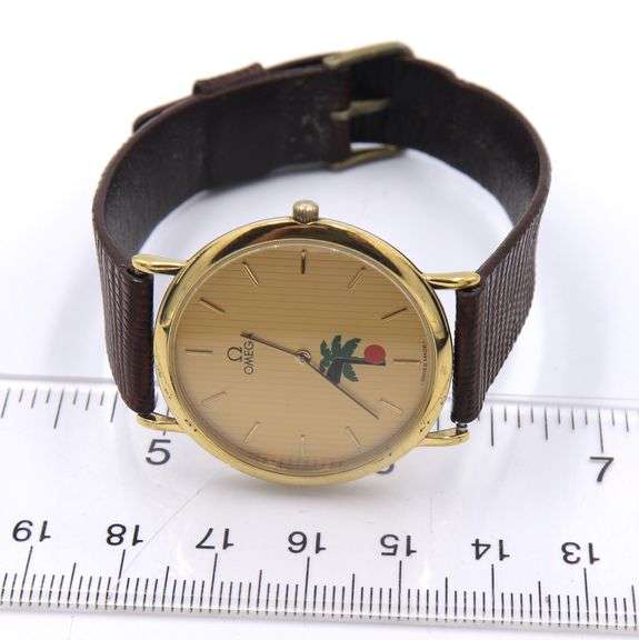 Omega De Ville Quartz Golf Club Dial Watch