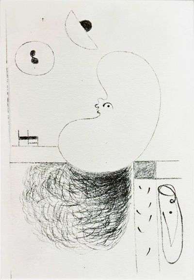 Miro Matted Art Print