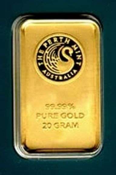 20 Gram Gold Bar (999.9 Pure Gold)