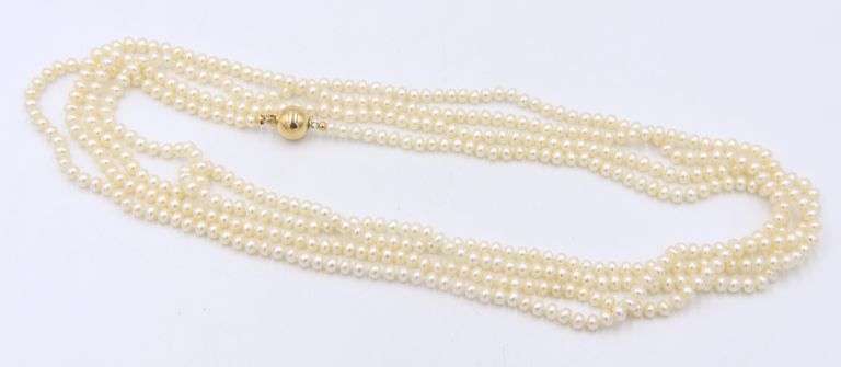 Lot of 3 Fresh Water Pearl Necklaces