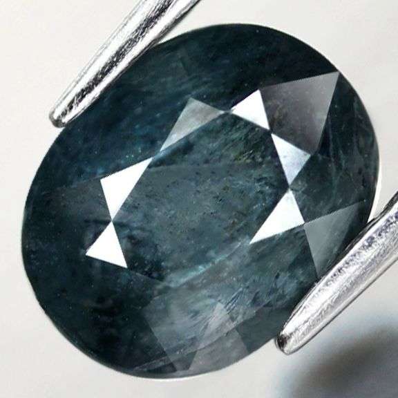 Rare 2.13ct untreated silver-blue Spinel