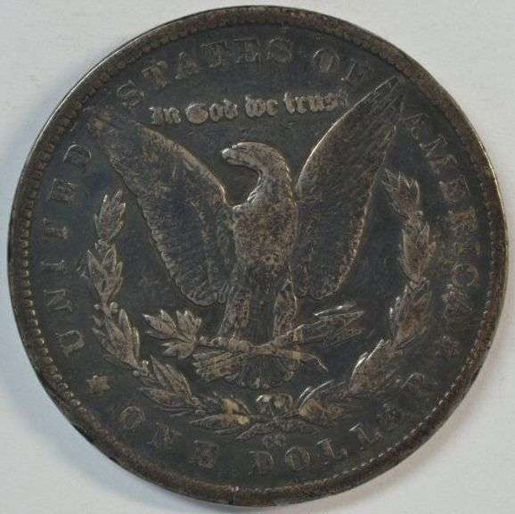 Rare key date 1879-CC Morgan Silver Dollar