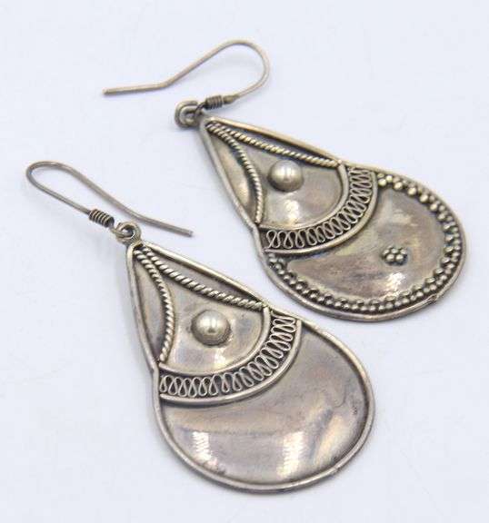 Lot of Vintage 925 Sterling Silver Earrings