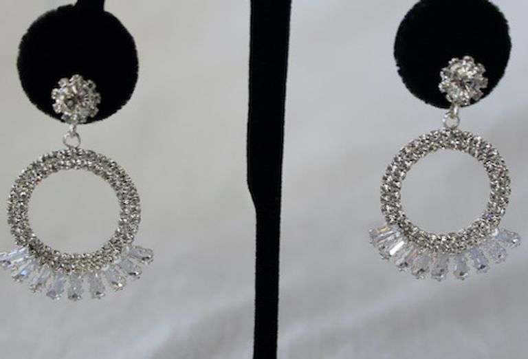 A Very Sexy Fashion Design Hoop Earrings