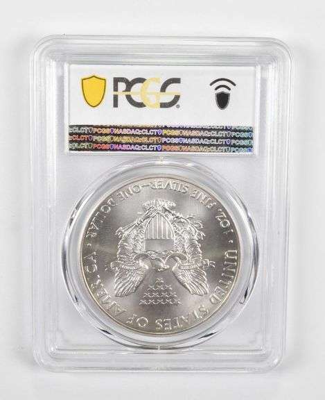 MS68 2013 American Silver Eagle - PCGS Insane Tone!
