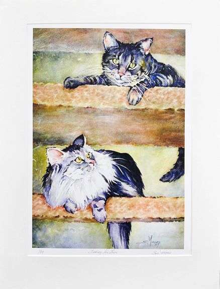 Sue Moses Matted Art Print