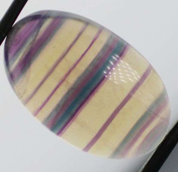 Collectors 25.05ct untreated banded Fluorite