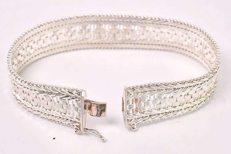 Imperial Link Chain Bracelet In Sterling Silver