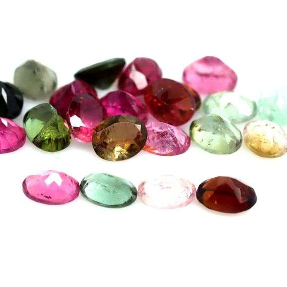 Fancy color! Untreated! 8.58ct vibrant Tourmaline set