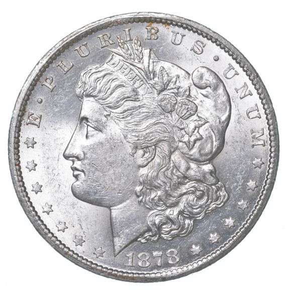 1878-CC Morgan Silver Dollar