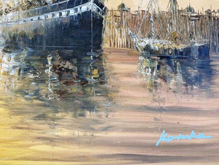 NICE AND SPECIAL PAINTING ON CANVAS