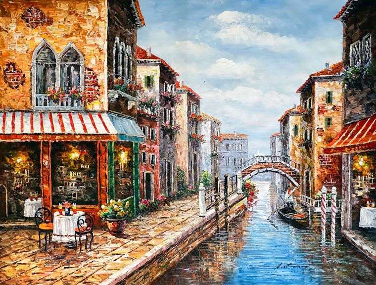 UNUQUE BEAUTIFUL PAINTING ON CANVAS