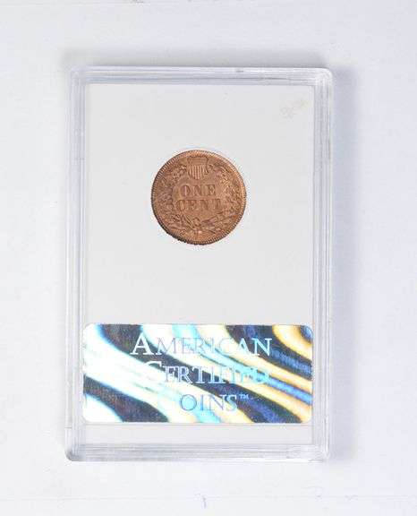 MS65 1899 Indian Head Cent - Red - Graded ACC