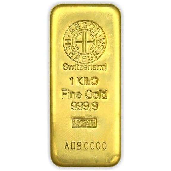 1.0 KILO GOLD BAR! (999.9 Pure Gold)