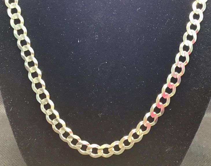 CLASSIC 14K YELLOW GOLD CUBAN CHAIN LINK NECKLACE