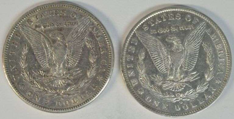 Real nice key dates 1885-S & 1889-O in high grades