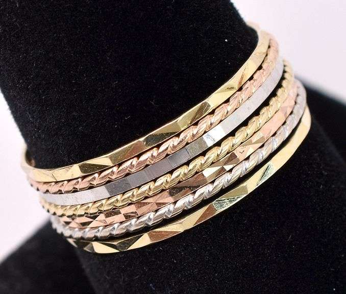 Interesting 14K Multi-Tone Gold Ring