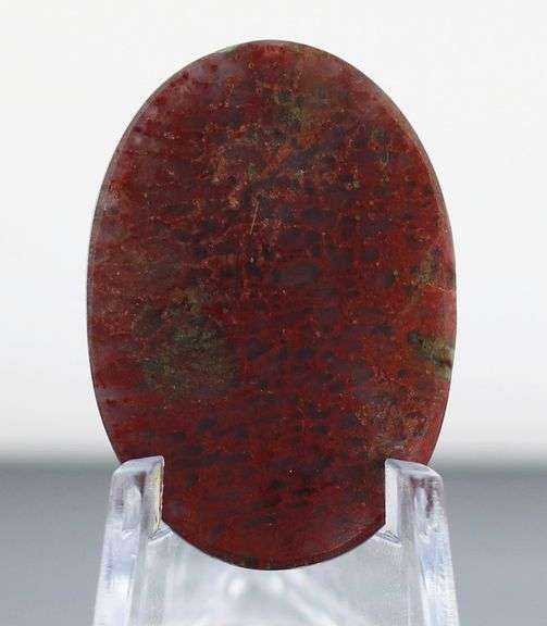 Stunning 28.64ct cabochon cut from dinosaur bone