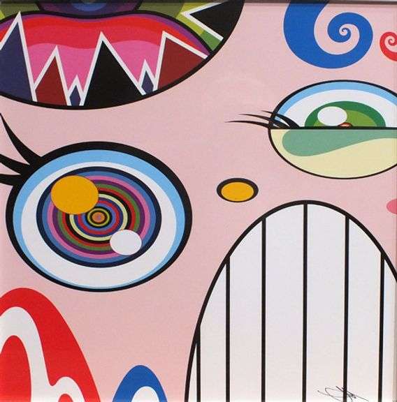 Artwork from Takashi Murakami as Limited Edition.