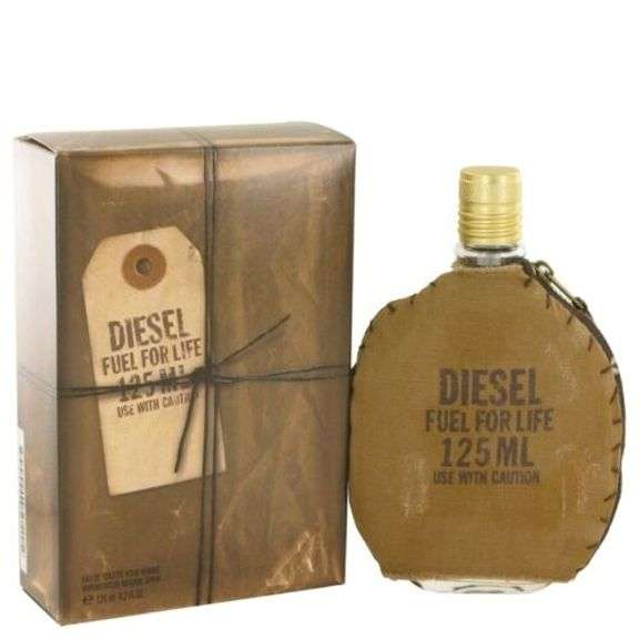 FUEL FOR LIFE BY DIESEL 4.2 O.Z EDT SPRAY MEN'S PERFUME NEW SEALED COLOGNE BOX