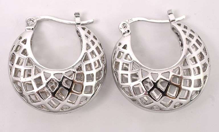 Sterling Silver Hoop Earrings