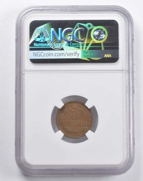 AU55 1859 Indian Head Cent NGC