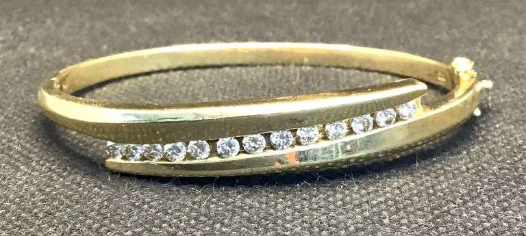 EXQUISITE 1.50CT ROUND CUT BRILLIANT DIAMOND BANGLE SOLID 14K YELLOW GOLD