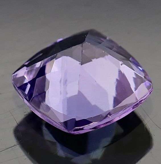 High fire 1.53ct cushion cut Tanzanite
