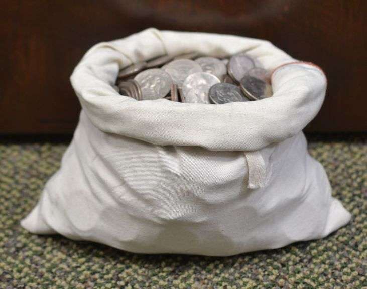 $500 Bag Of Kennedy Half Dollars Clad