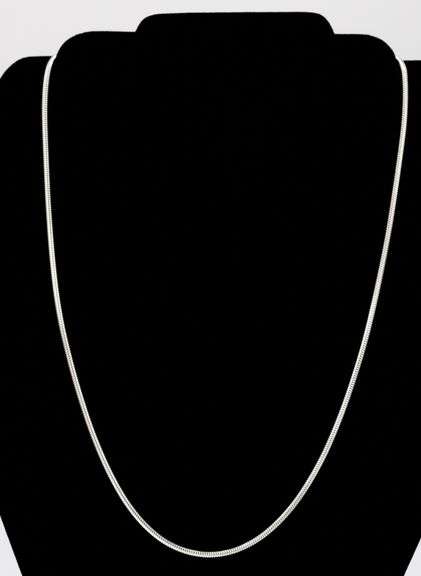 Sterling Silver Magic Round Snake Chain 3mm 925 Brazilian New Necklace 20"