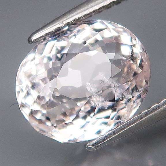 Platinum pink! 4.20ct Morganite