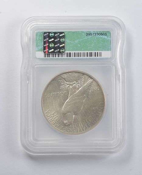 MS63 1927 Peace Silver Dollar ICG
