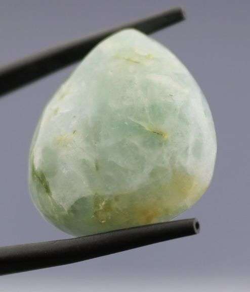 Masterpiece 42.5ct pear shaped Aquamarine cabochon