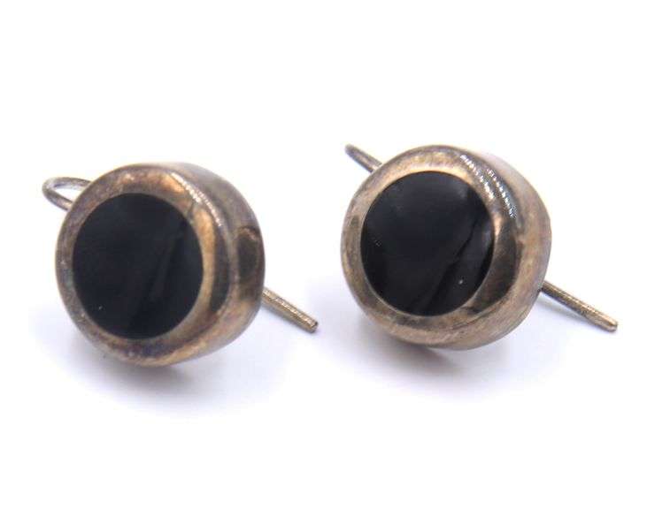 Vintage 925 Sterling Silver Lot of 2 Signed Earrings