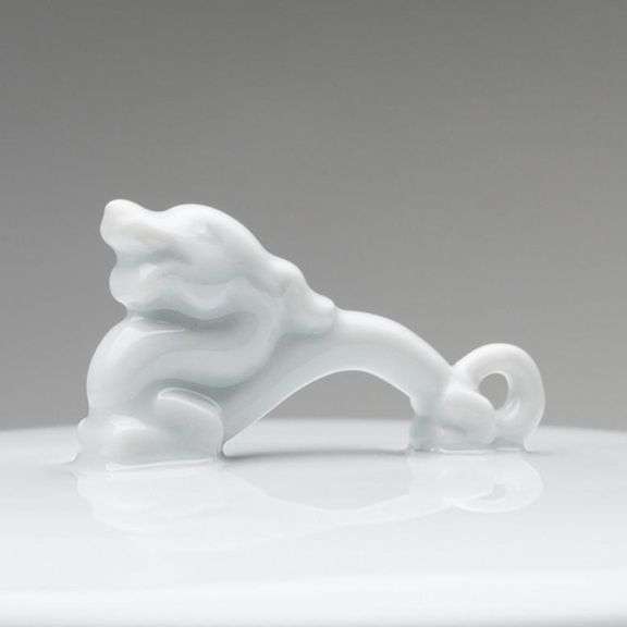Guardians Small Porcelain Jar - Dragon