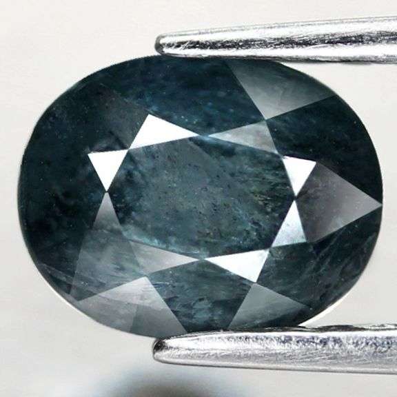 Rare 2.13ct untreated silver-blue Spinel