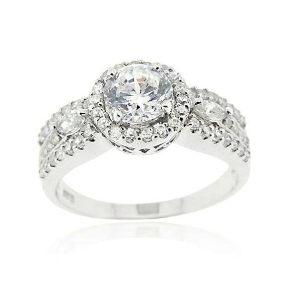 CZ Engagement Ring