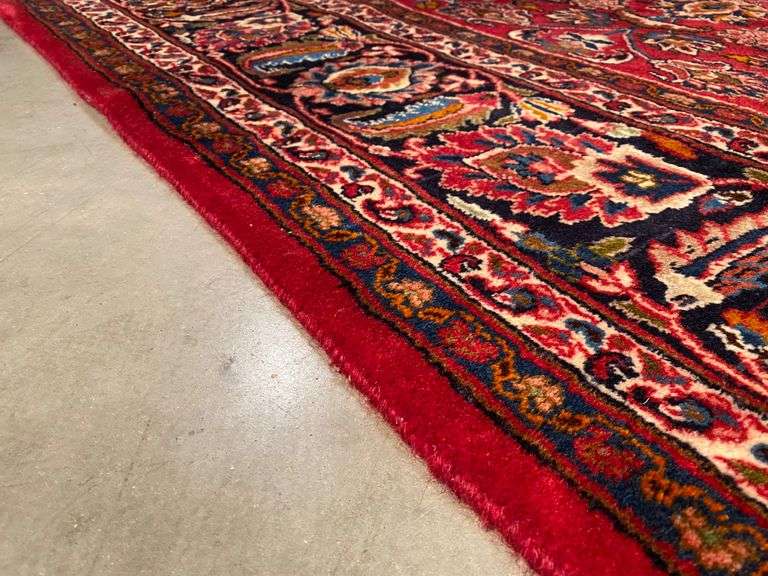 Superb Persian Mashad Rug 9.6x12.6