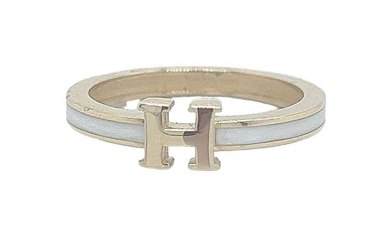 14K YELLOW GOLD HERMES RING