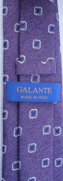 Fine Quality Italian Hand Made Silk Tie By Galante
