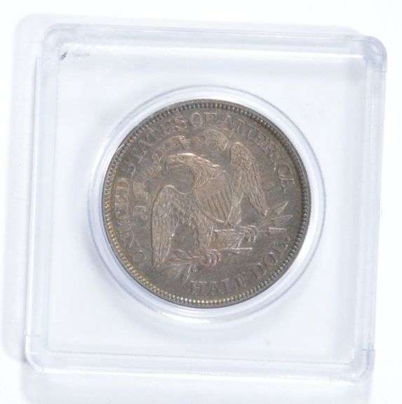 1871 Seated Liberty Half Dollar - Slabbed