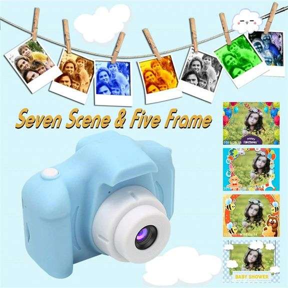 8M 1080P 4X Zoom Mini Digital Camera 2 inch Screen