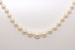 Fine Graduated Pearl Necklace